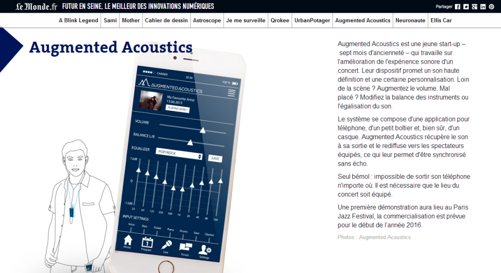 Le Monde Augmented Acoustics