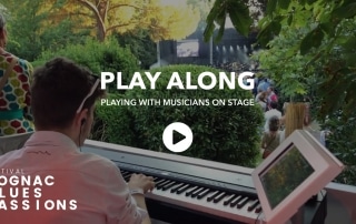 Video return to Play Along by Augmented Acoustics at the Cognac Blues Festival