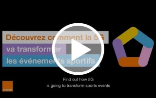 5G révolution sport avec orange