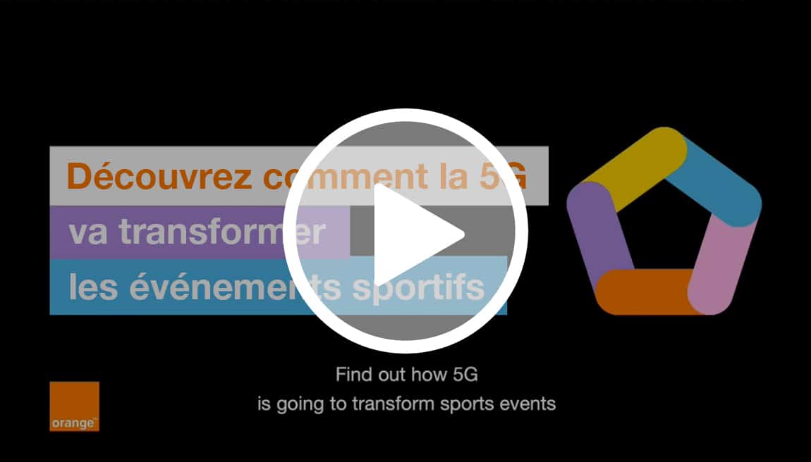 5G révolution sport avec orange